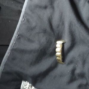 Clip. On gold vampire grill